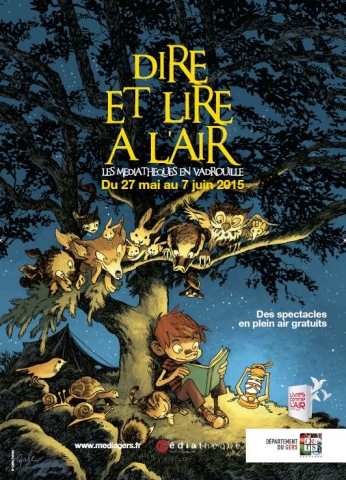 Dire et lire   lair affiche 2015