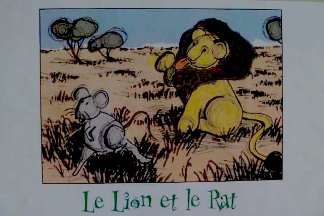 lion et le rat